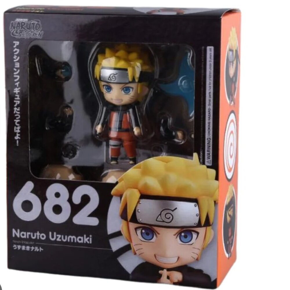 Nendoroid 682 Naruto Uzumaki Naruto Shippuden Display Collectable Figure Anime